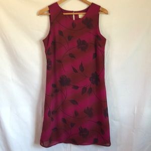 💖 Jaclyn Smith Floral Dress Excellent Condition Size 8